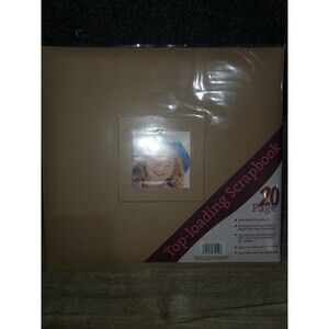 SCRAPBOOK TOP-LOAD 20 PAGES 12 X 12 INCH PHOTO  NEW